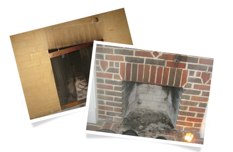 Masonry fireplace