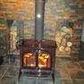 Wood burning stove