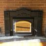 Wood fireplace insert